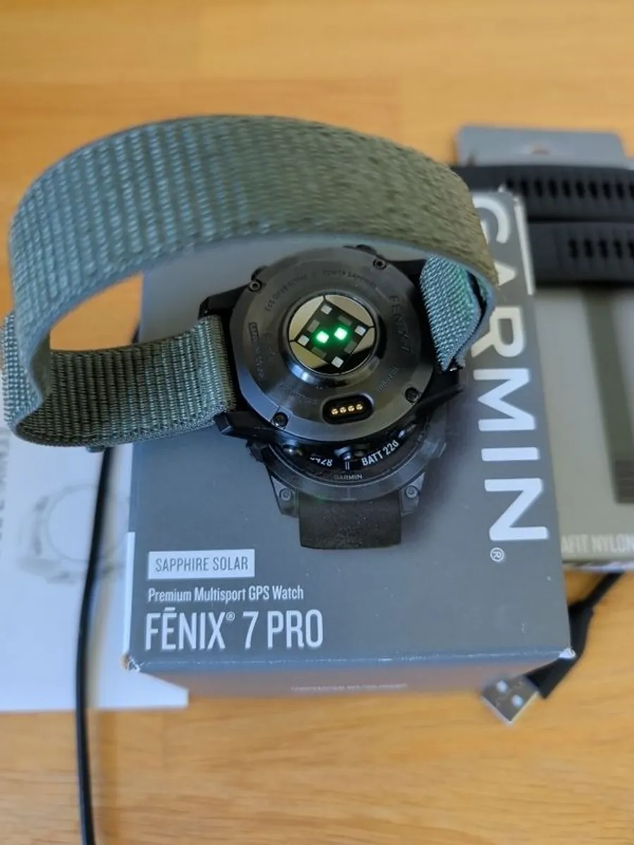 Garmin Fenix 7 Pro Solar Sapphire - Image 2