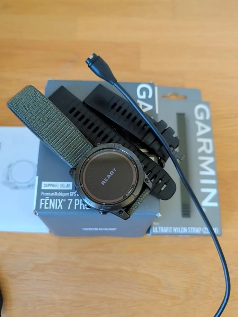 Garmin Fenix 7 Pro Solar Sapphire - Image 4