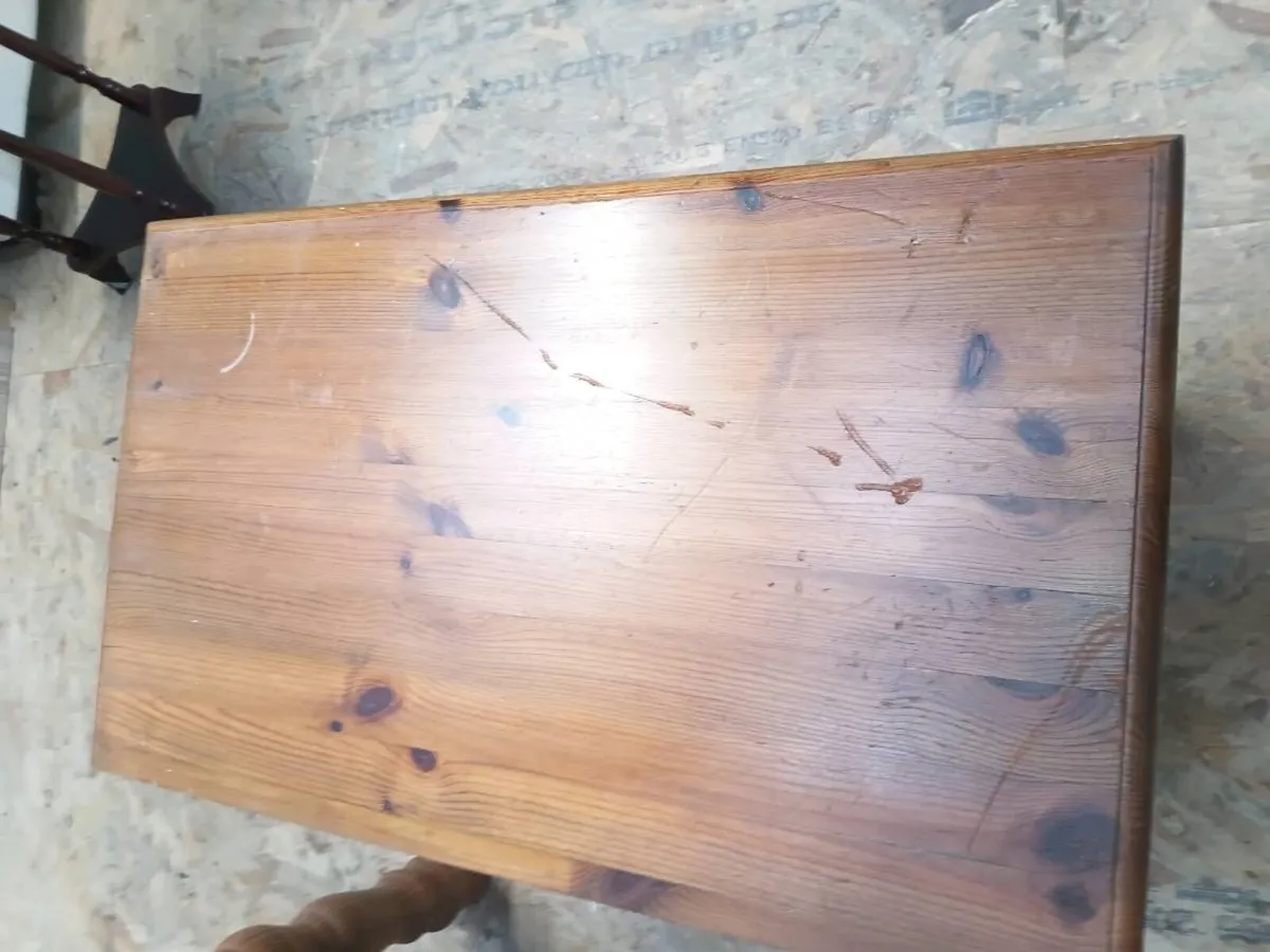 Soild pine TV unit - Image 4