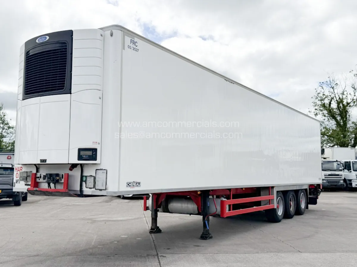 2014 CHEREAU Meat Rail Trailer - Image 3