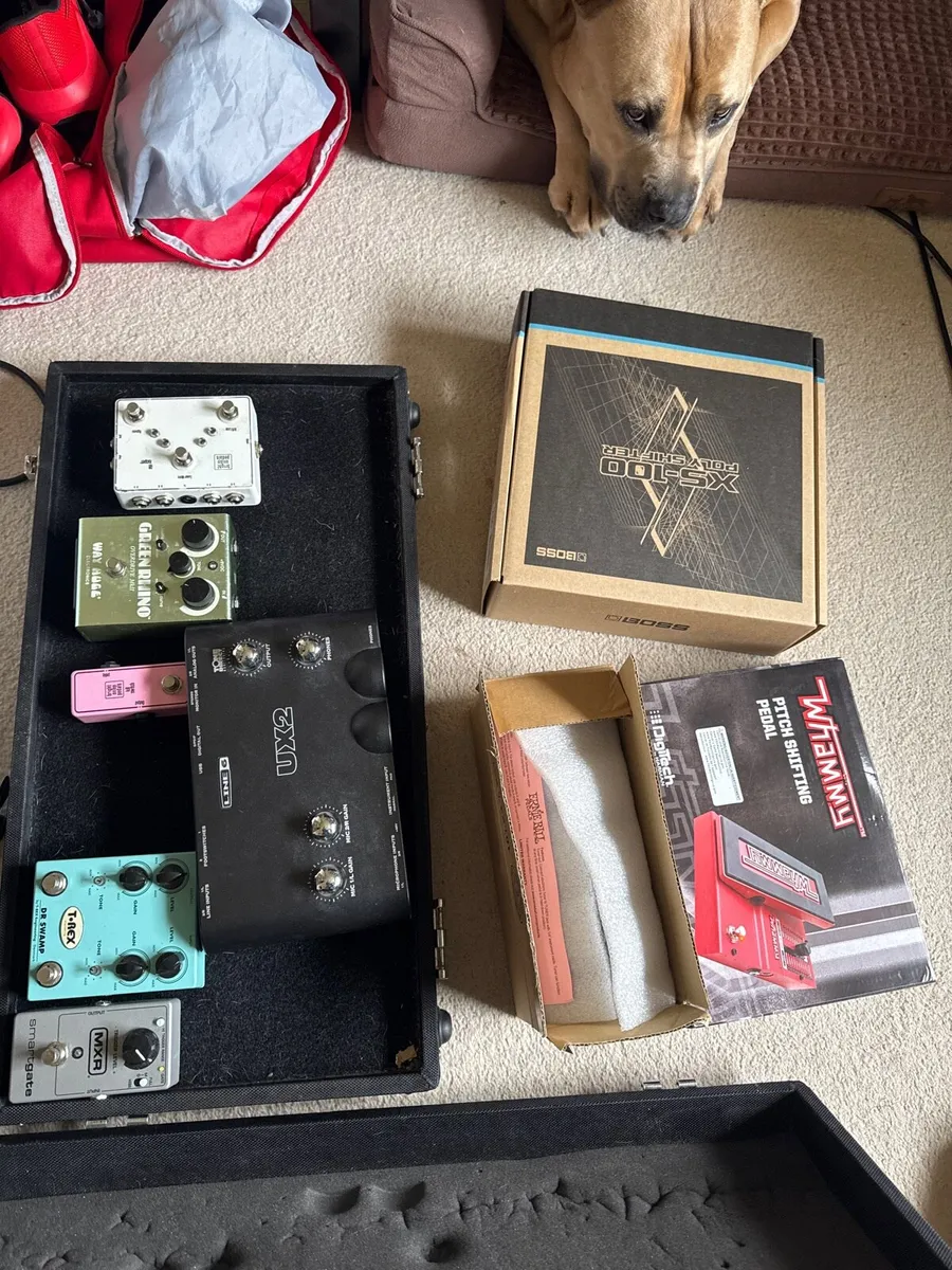 Guitar Rig Bundle — Pedalboard, Guitar, Amp (lot) - Image 1