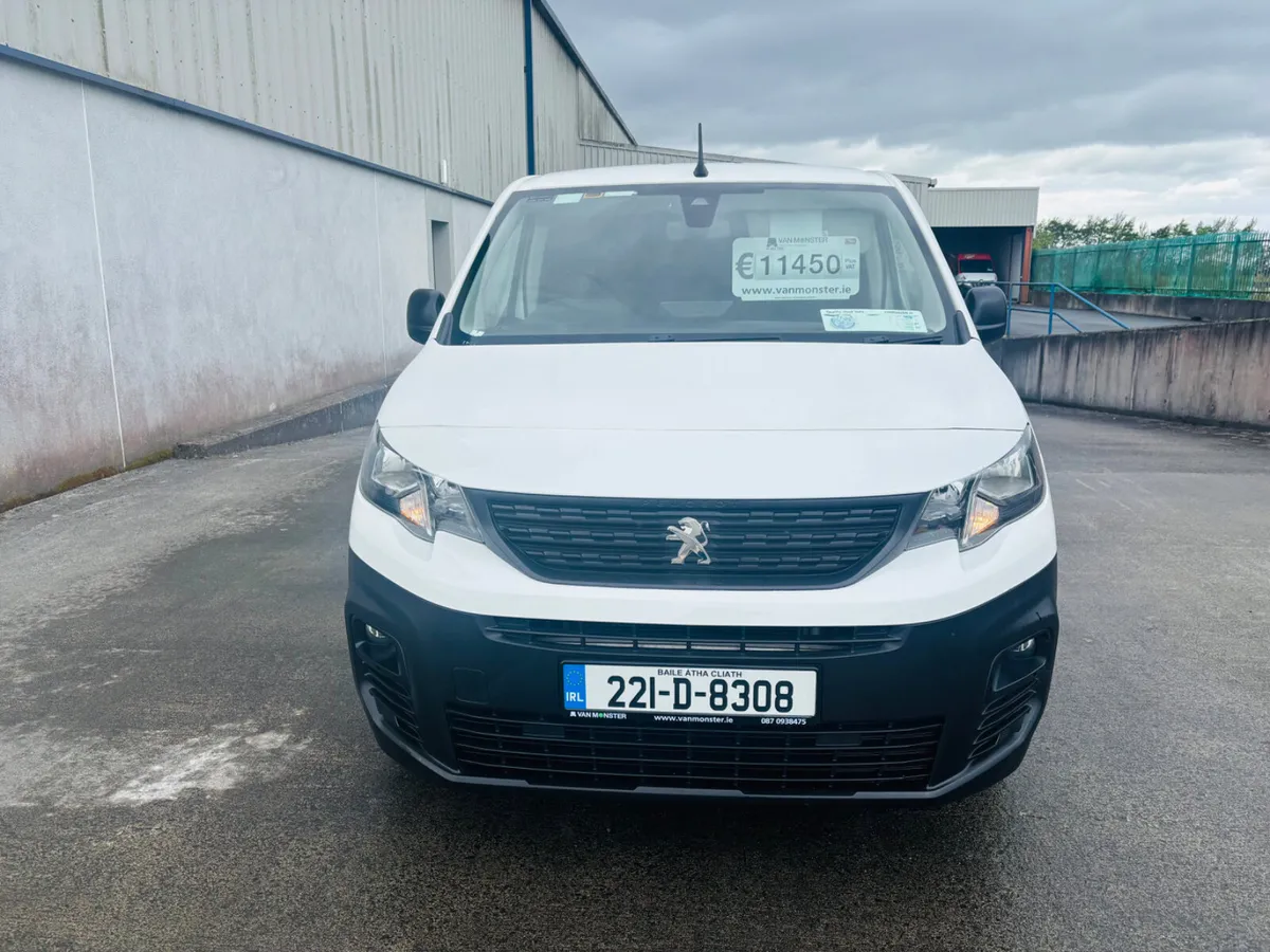 2022 Peugeot Partner 1.5 100bhp €11,450 + VAT - Image 2