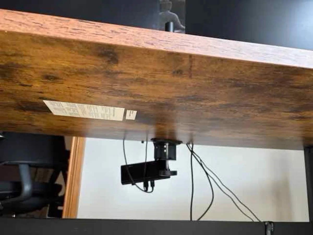 Coridan Metal Base Writing Computer Desk - Image 3