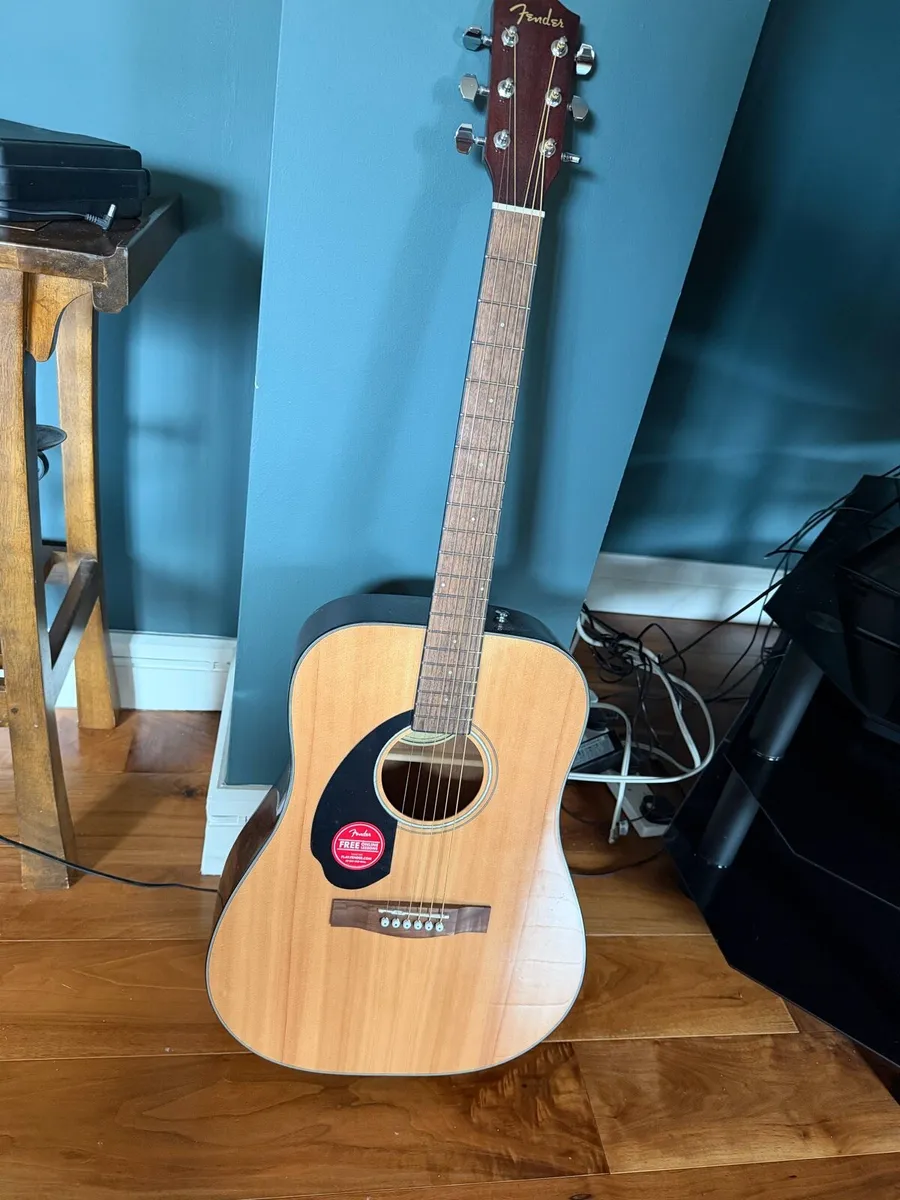 Fender CD-60S Left-Handed Acoustic Guitar – As New - Image 1