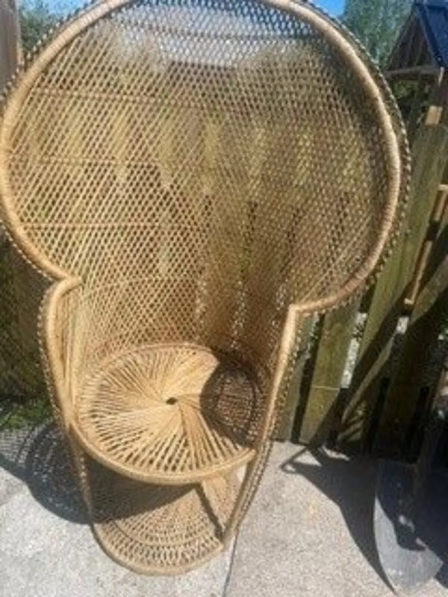 Wicker Chair - Image 1