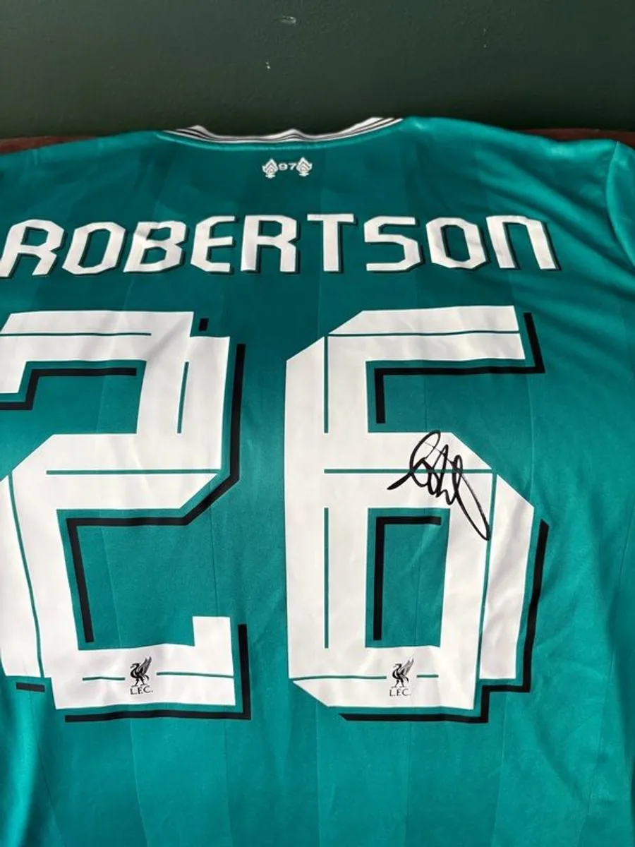 Andy Robertson signed Liverpool jersey - Image 2