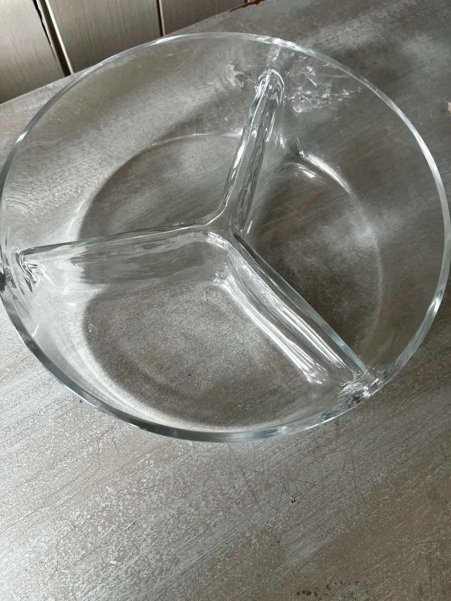 Royal Krona Sweden serving glass dish - Image 3
