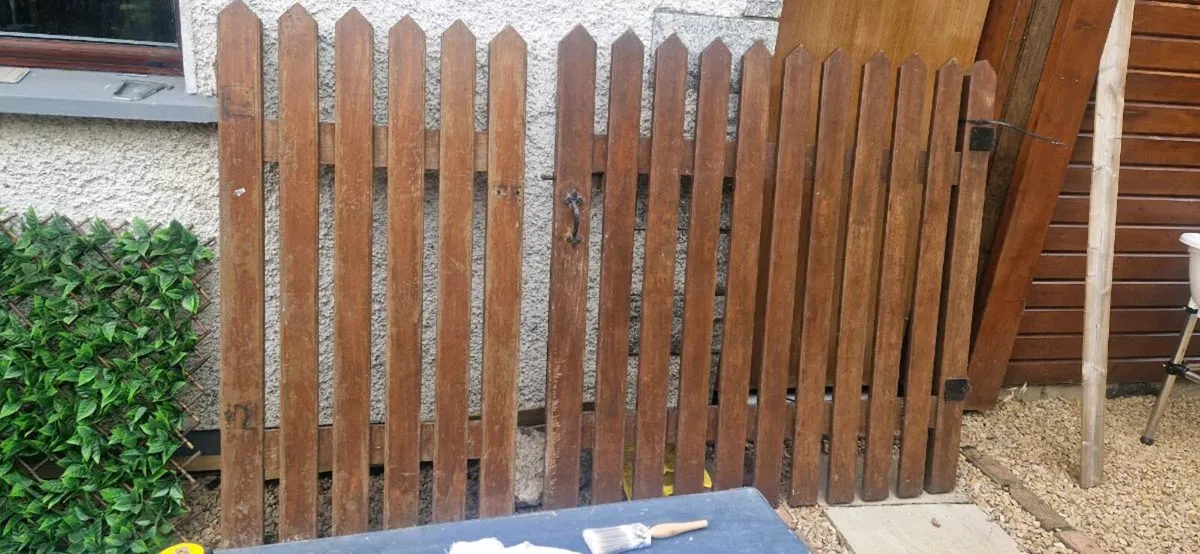 Teak Side Gates - Image 1