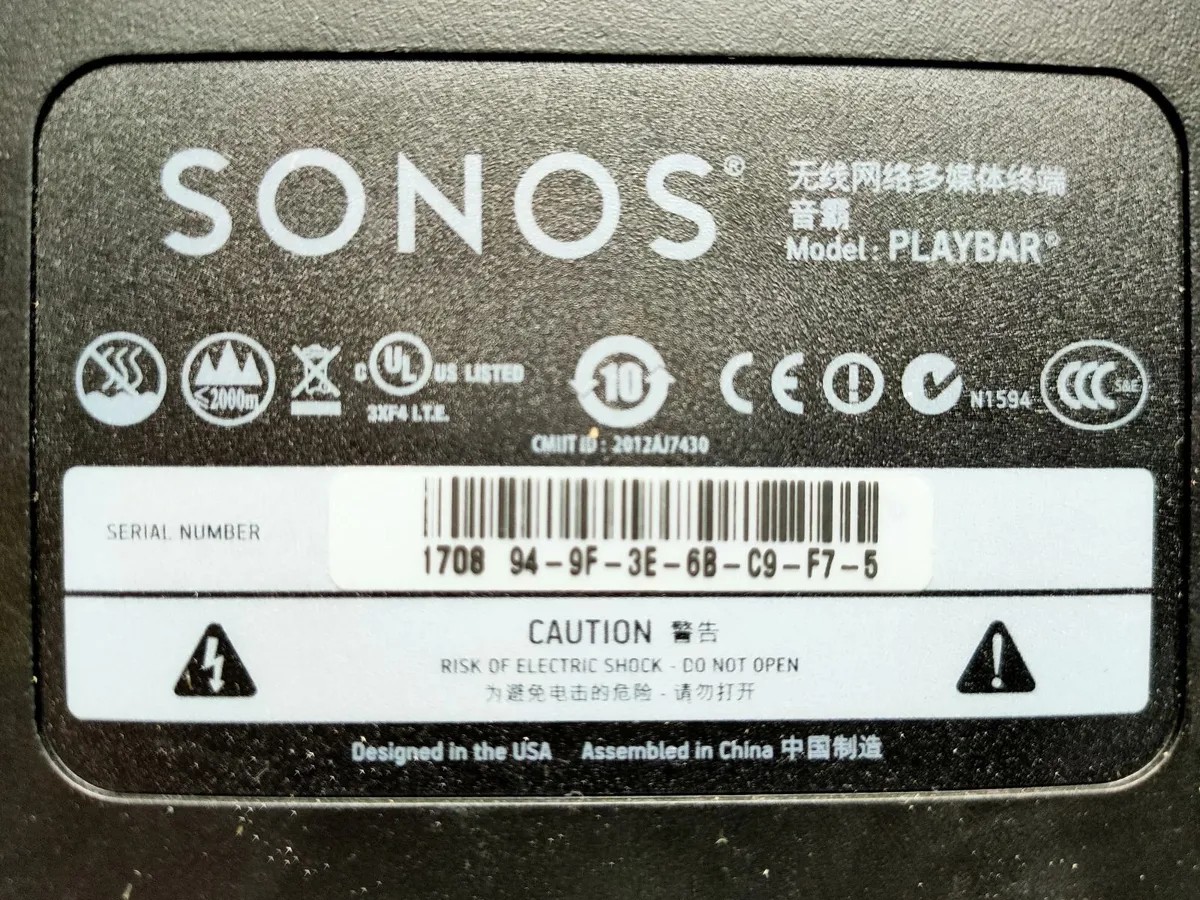 Sonos Playbar Soundbar – Excellent Condition - Image 4