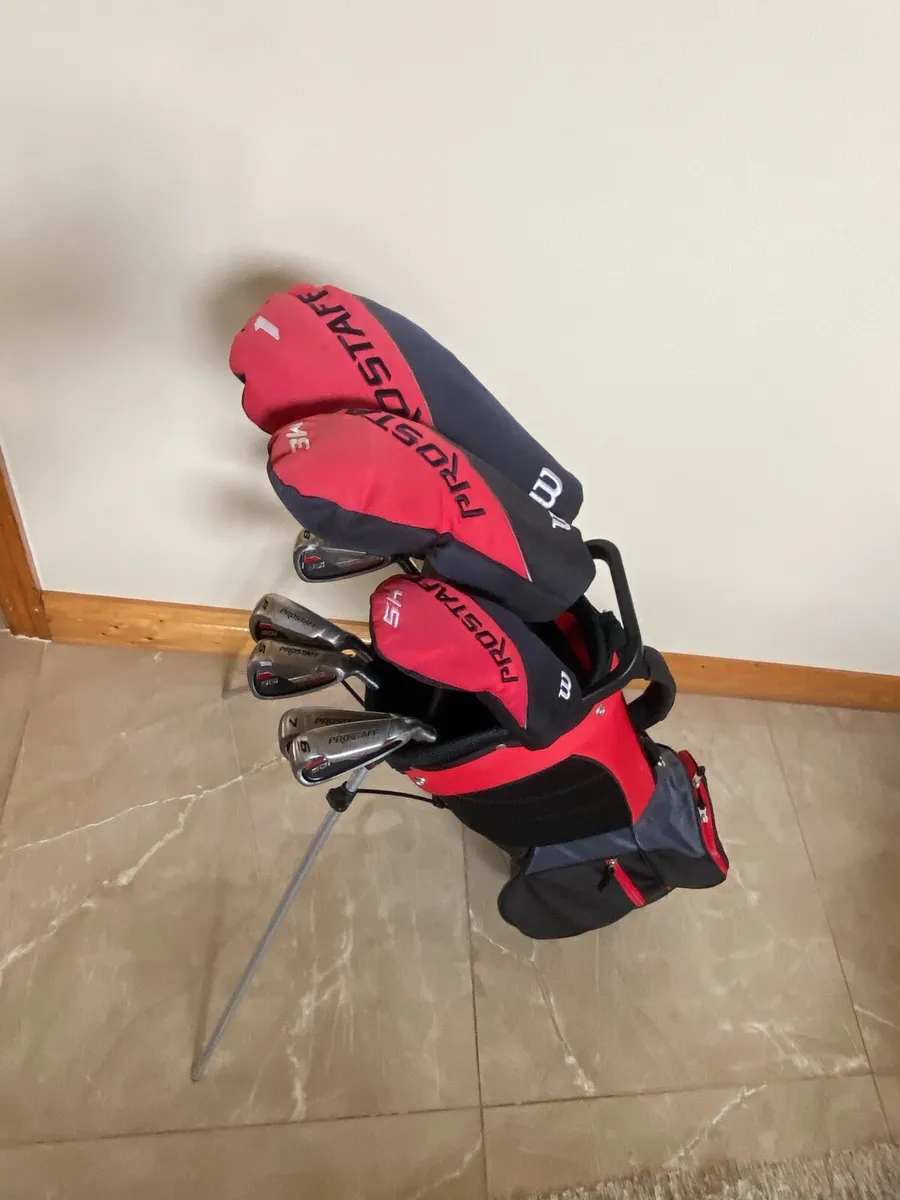 Wilson ProStaff Set & TaylorMade Bag - Image 1