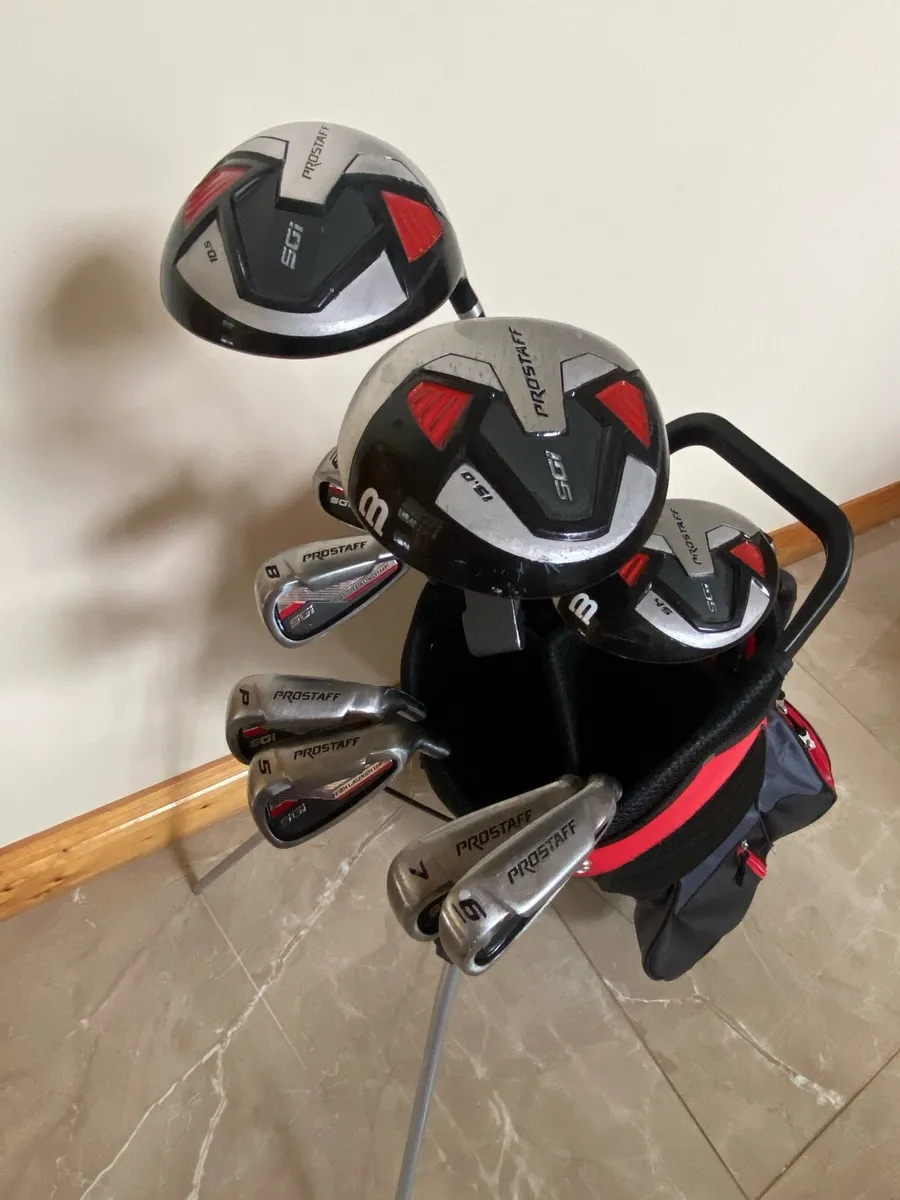 Wilson ProStaff Set & TaylorMade Bag - Image 3