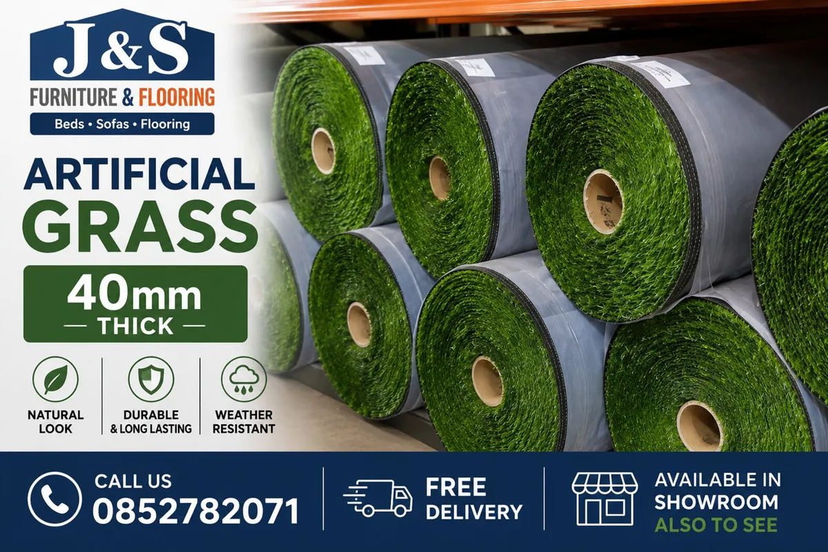 🌿 45mm Artificial Grass – Only €14/m² 🌿 - Image 2
