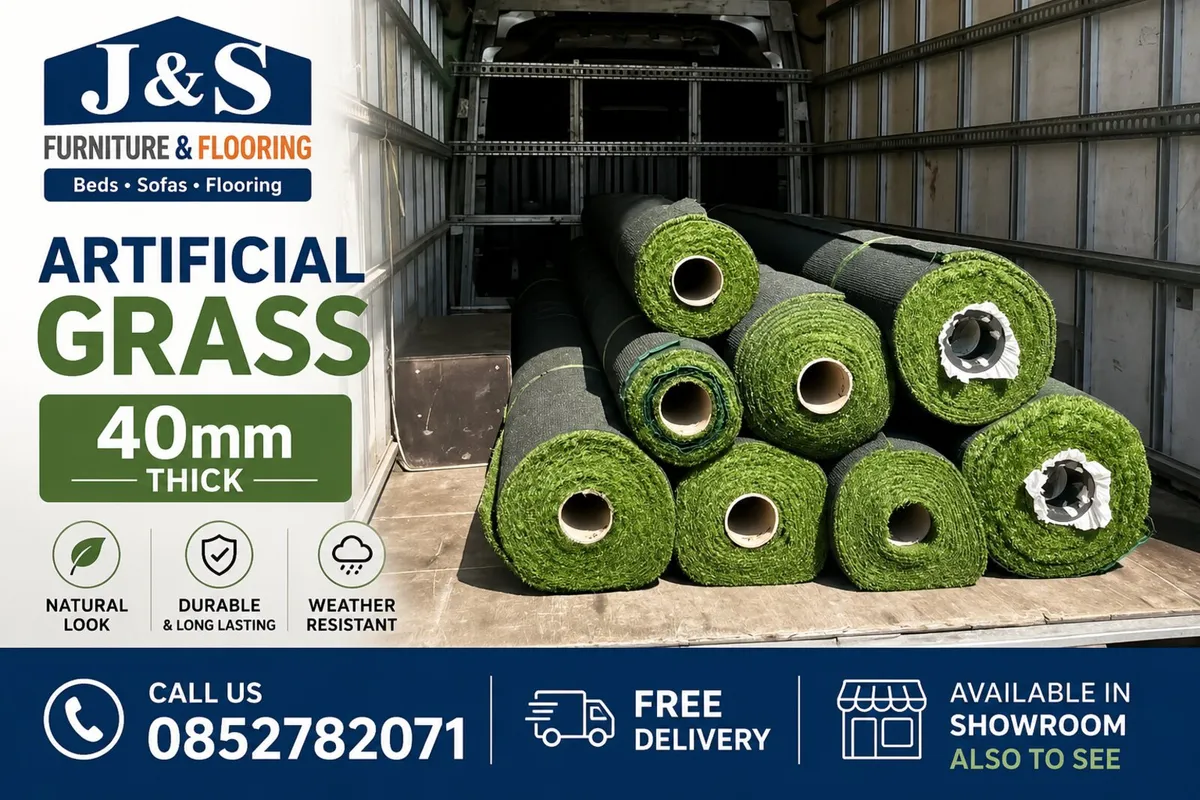 🌿 45mm Artificial Grass – Only €14/m² 🌿 - Image 1