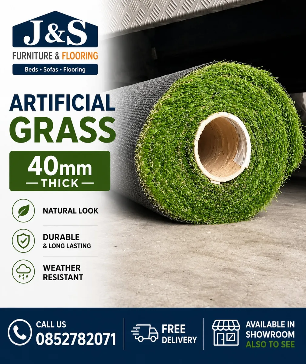 🌿 45mm Artificial Grass – Only €14/m² 🌿 - Image 3