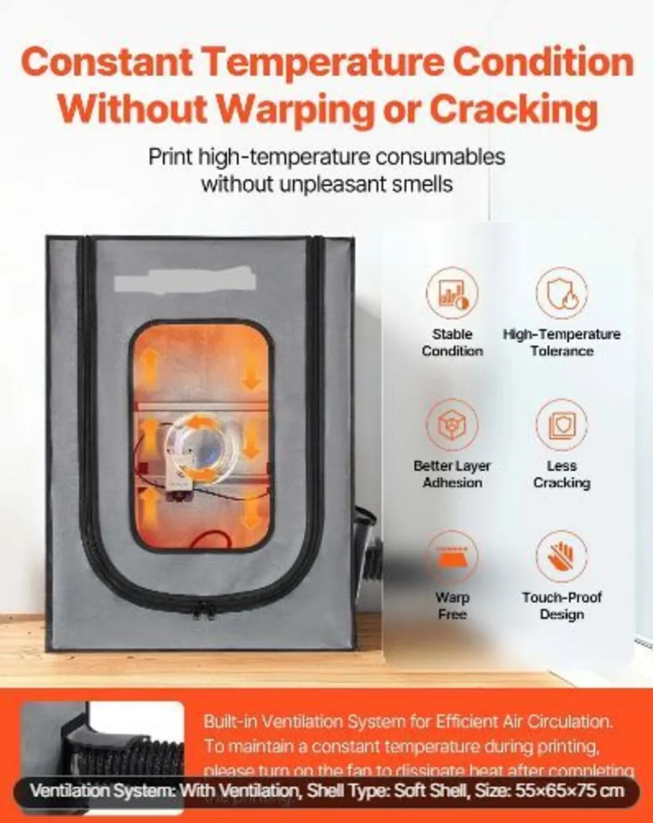 3D Printer Enclosure with Ventilation, - Image 2