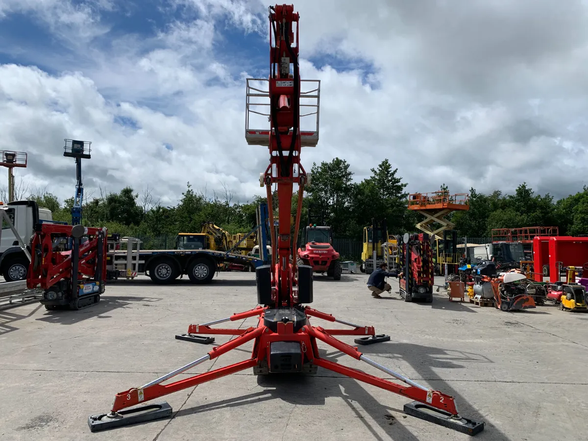 2016 TEUPEN LEO15GT TRACKED DIESEL SPIDER LIFT - Image 4