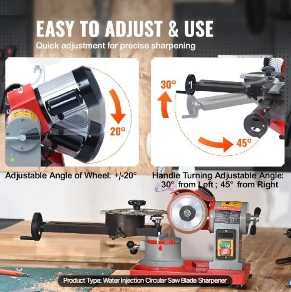 Circular Saw Blade Sharpener Grinder 370W - Image 3