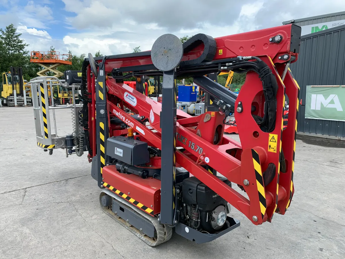 2017 HINOWA LIGHTLIFT 15.70 TRACKED SPIDER LIFT - Image 3