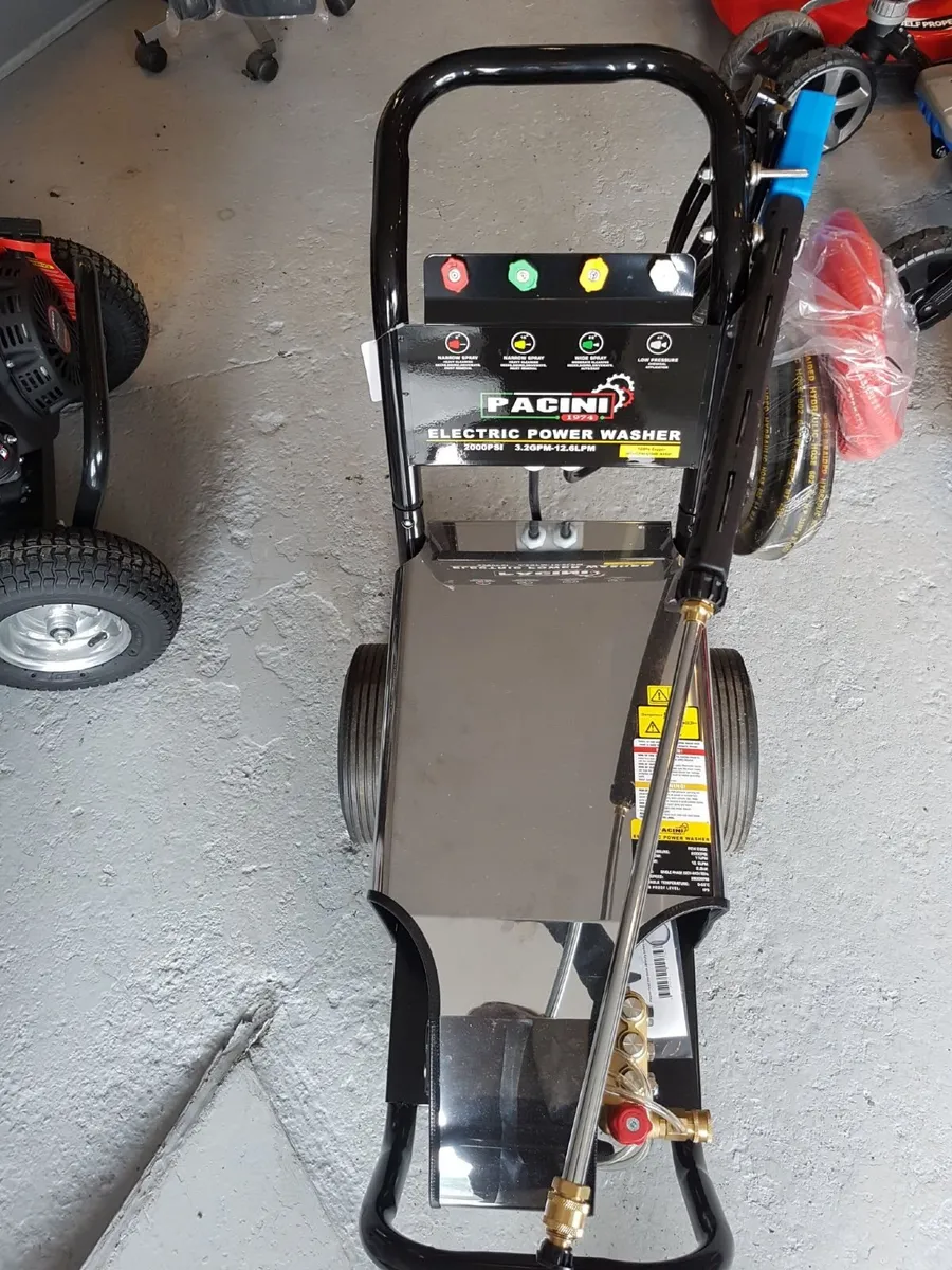 PACINI ELECTRIC PRESSURE WASHER - FOR SALE - Image 3