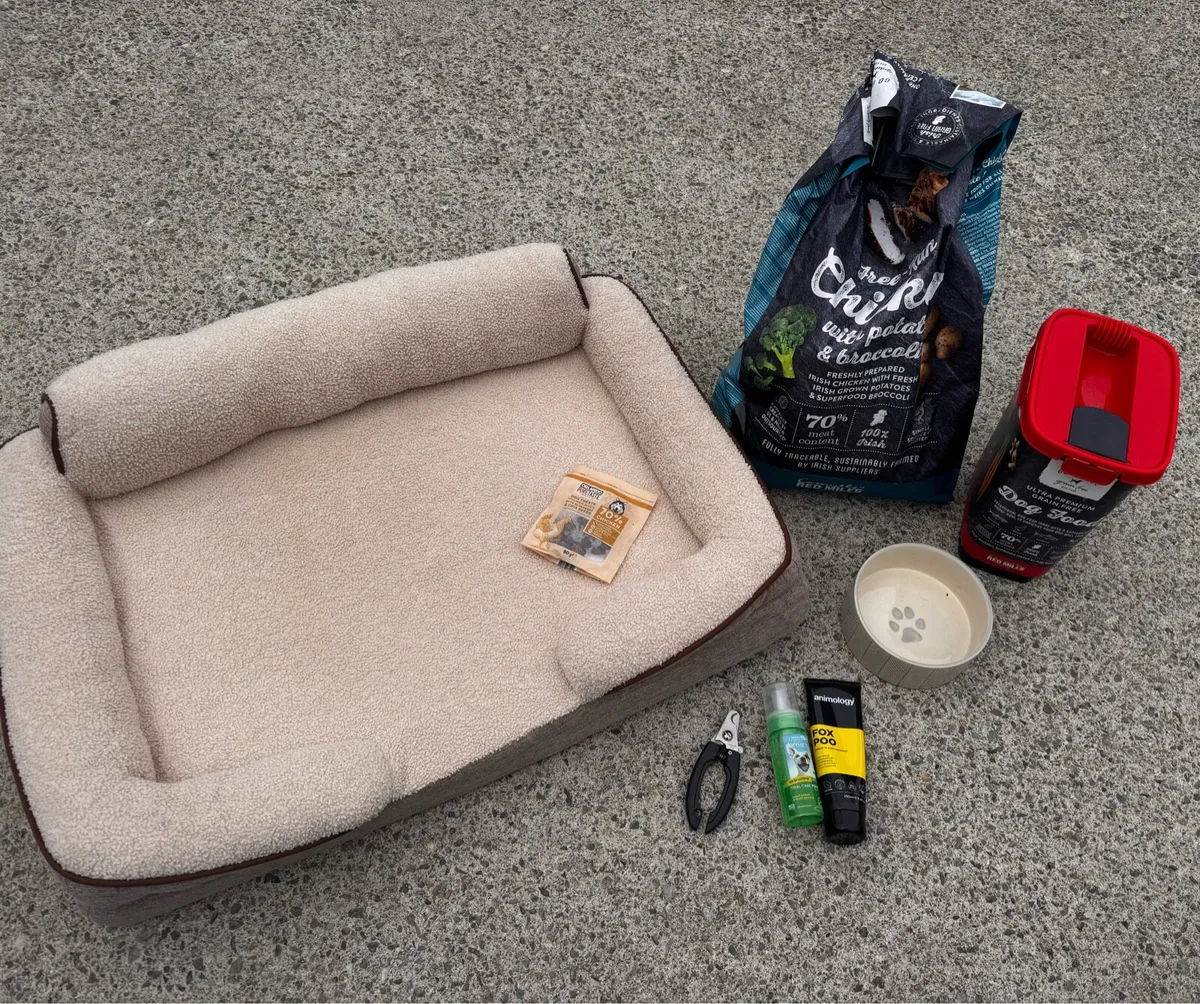 Dog bed and Items