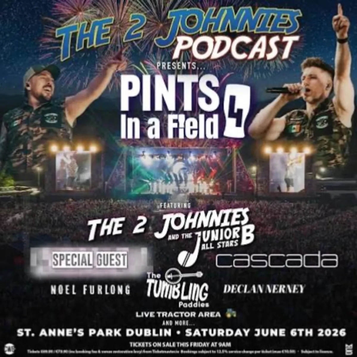 3 The two Johnnie’s tickets