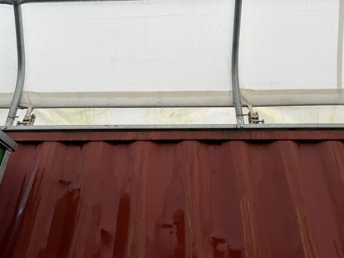 40ft x 20ft Container Shelter No Rear Wall - Image 4