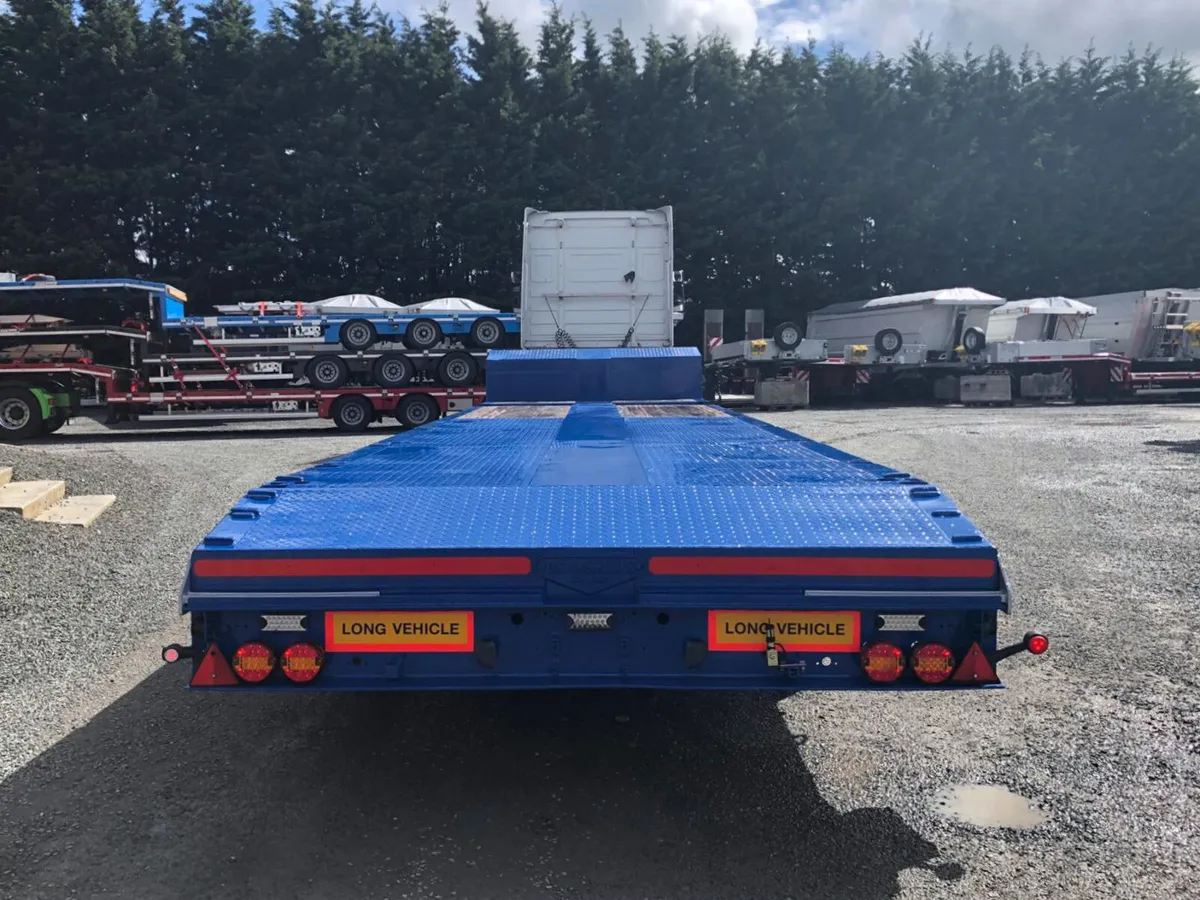 2016 Broshuis 3 Axle extendable low loader - Image 3
