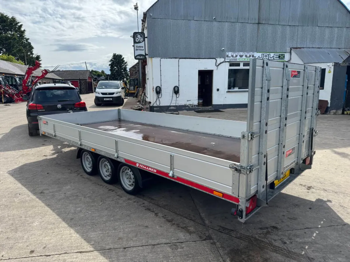 2023 Temared Triaxel Trailer (New Unused) - Image 2