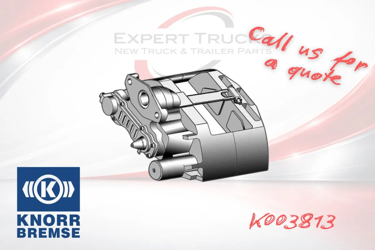 SCANIA LH BRAKE CALIPER W/O CARRIER C/W SENSOR (KN