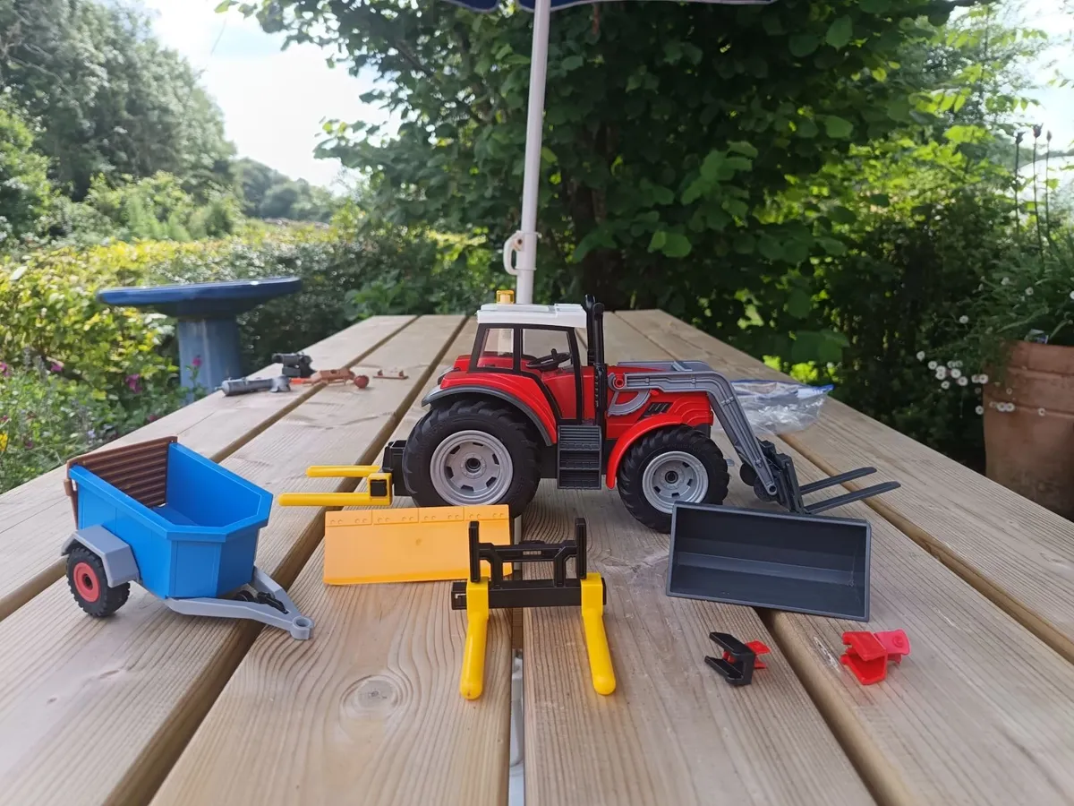 Playmobil tractor - Image 1