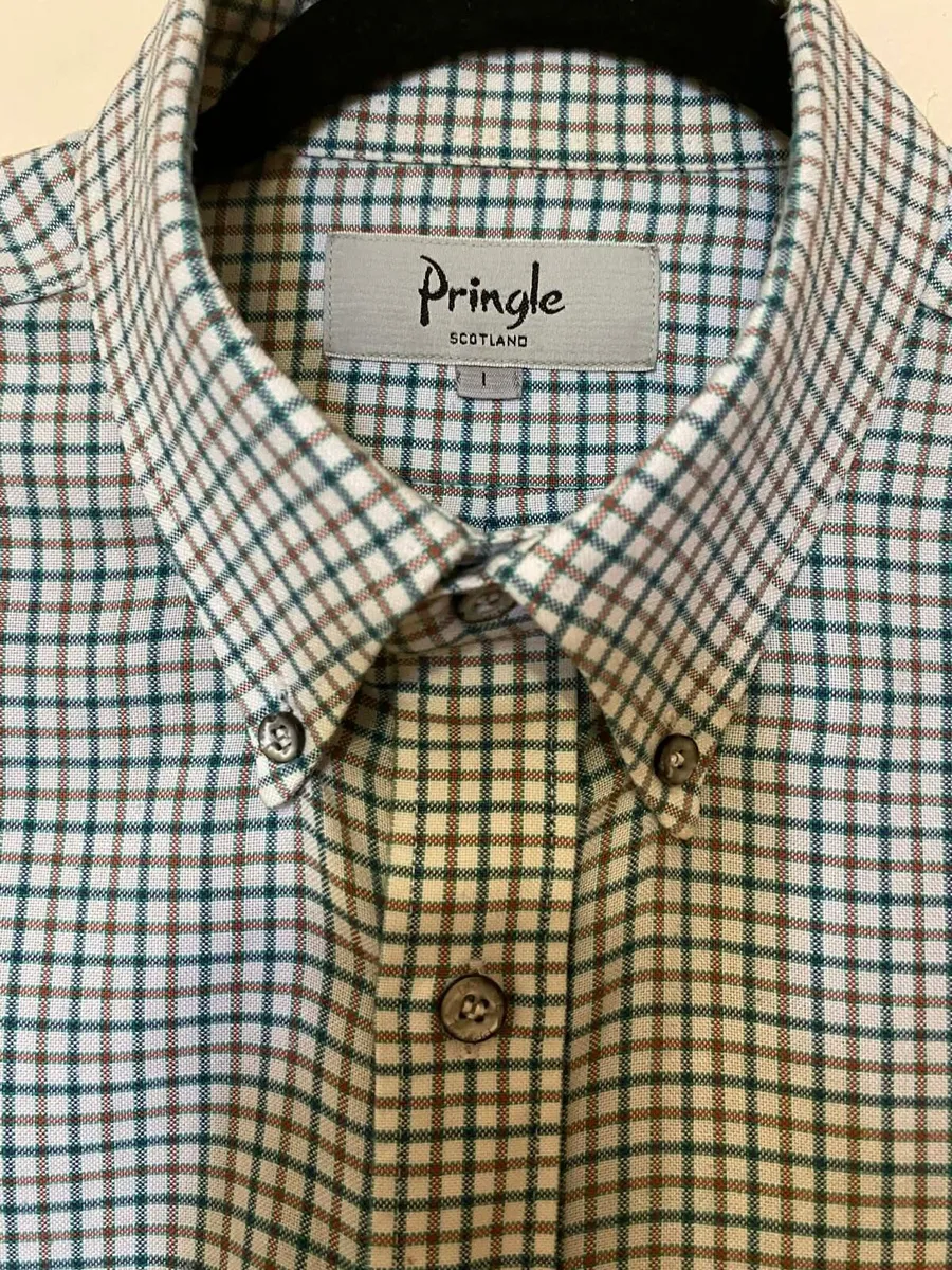 Pringle mens casual short sleeve shirt - large - Image 3