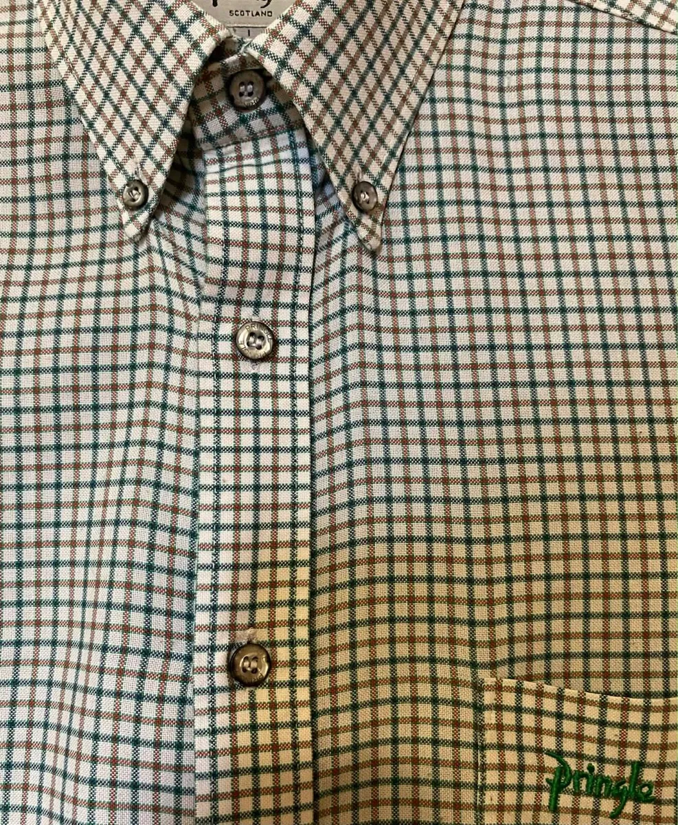 Pringle mens casual short sleeve shirt - large - Image 2