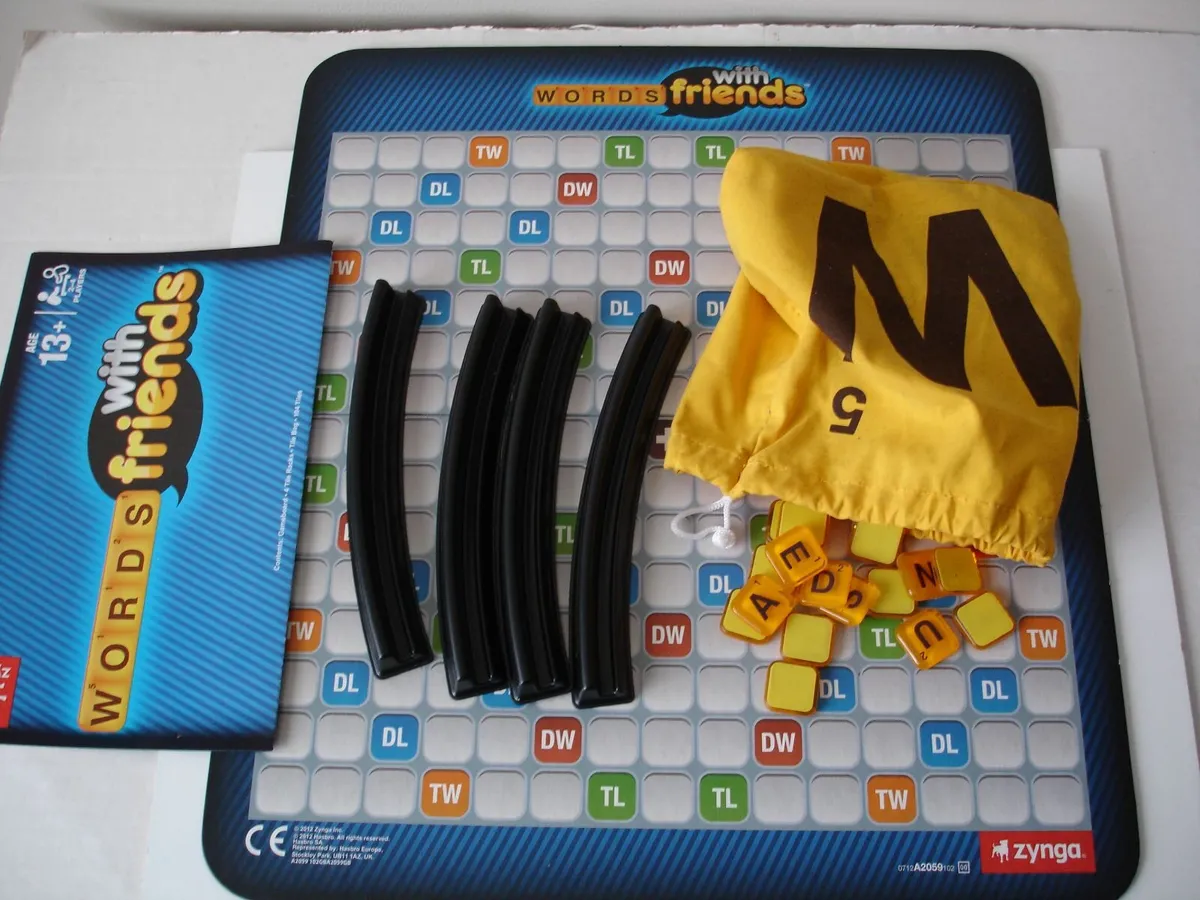 Words with Friends  Board Game Hasbro - Image 4