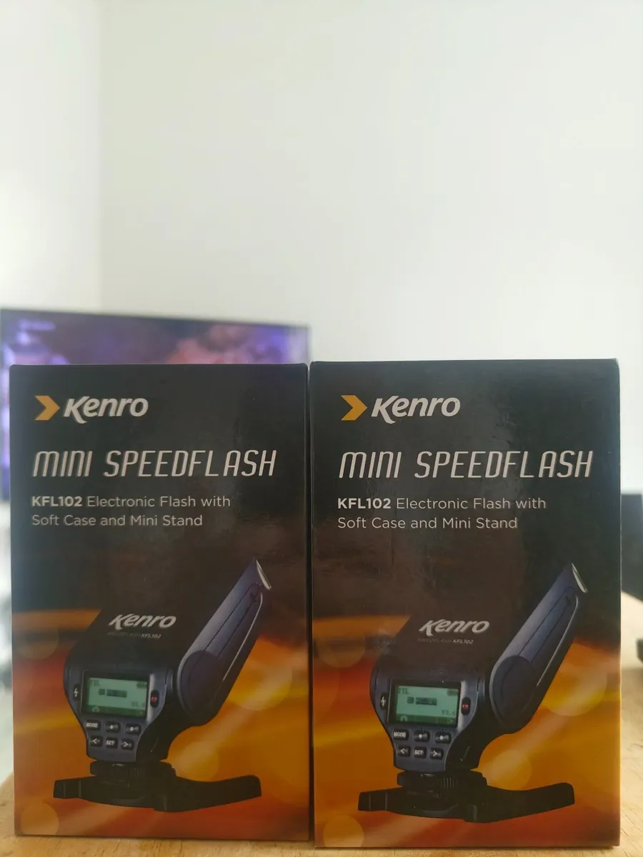 Brand New Kenro Mini Speed flash Sony & Canon - Image 1