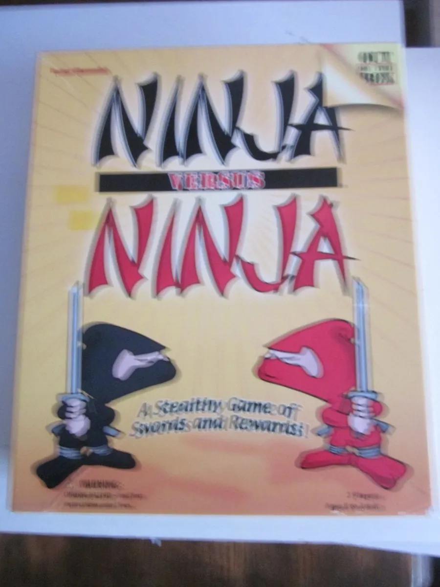 Ninja Versus Ninja Board Game - Image 1