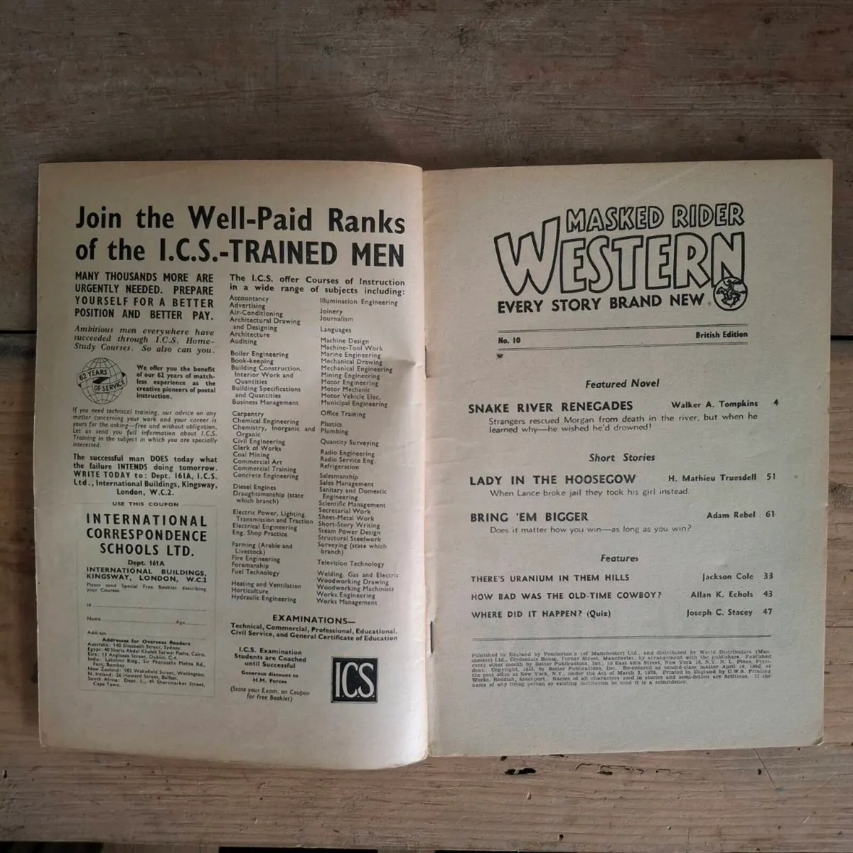 1952 Masked Rider Western no. 10 - Image 4