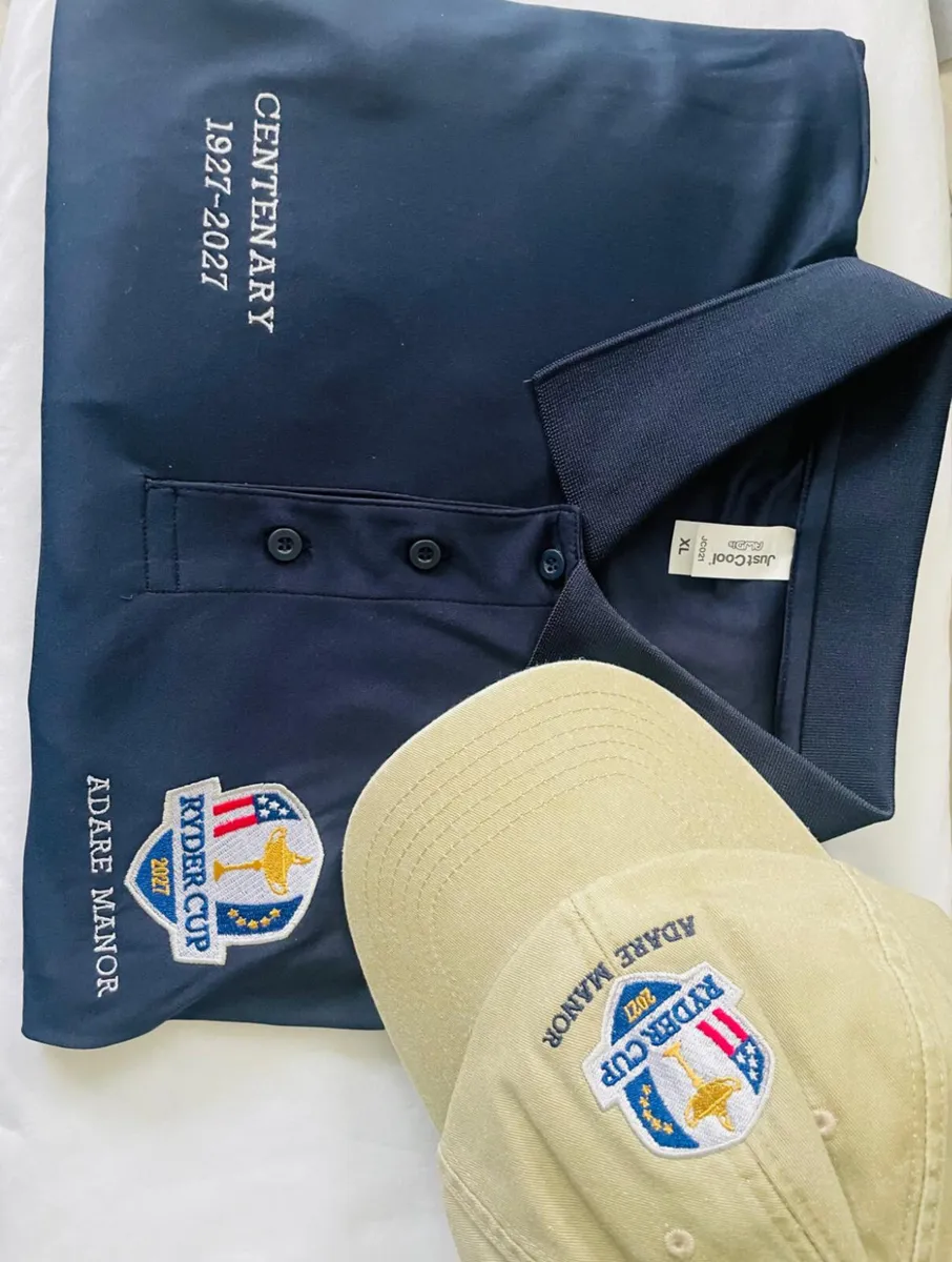 Golf polo shirts and cap - Image 1