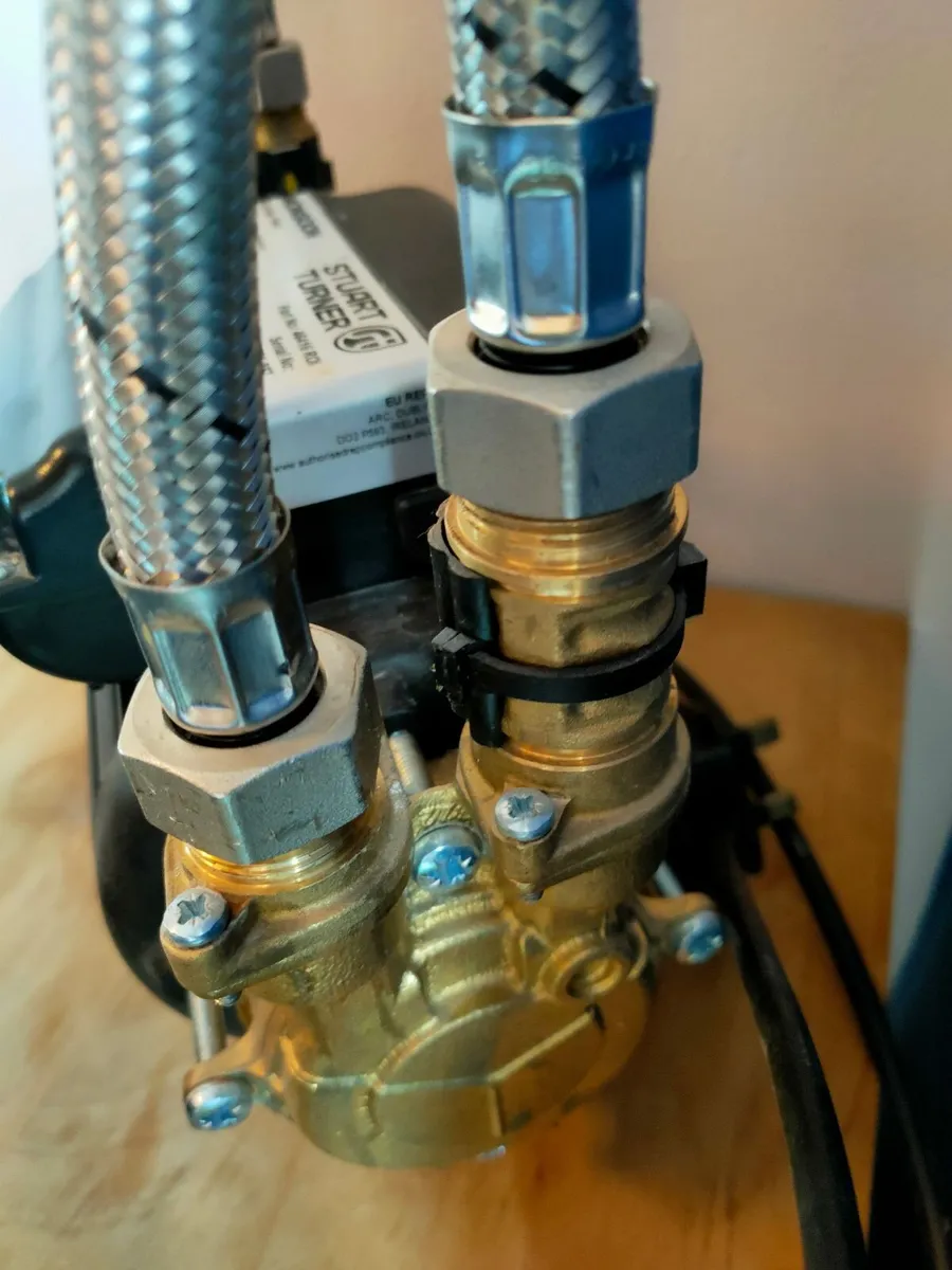 Stuart Turner Monsoon 3.0 Bar Twin Pump (As New ) - Image 4