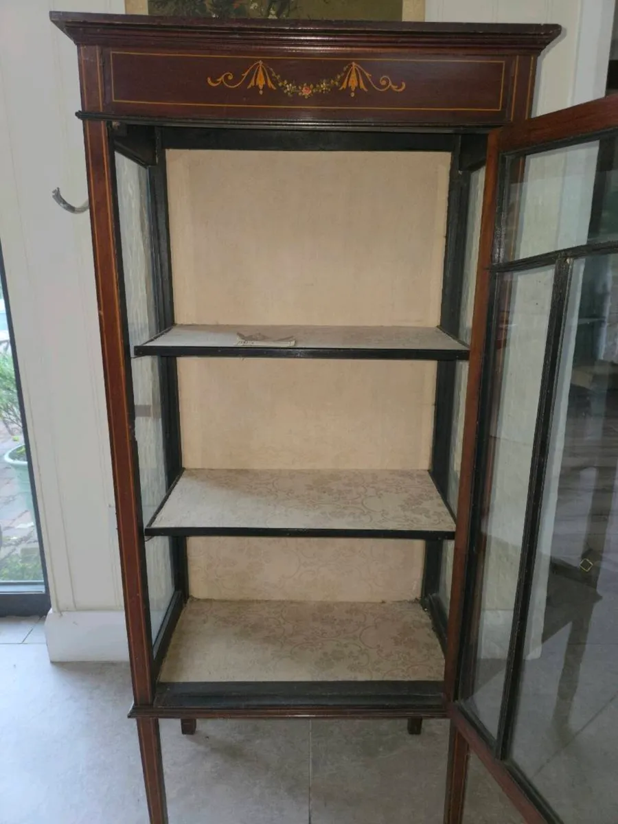 Beautiful Antique Edwardian Inlaid Mahogany - Image 3