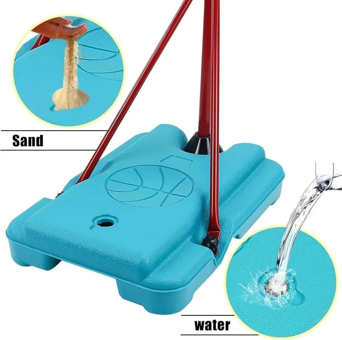 Basketball Hoop 190CM Adjustable Training Set - Image 4