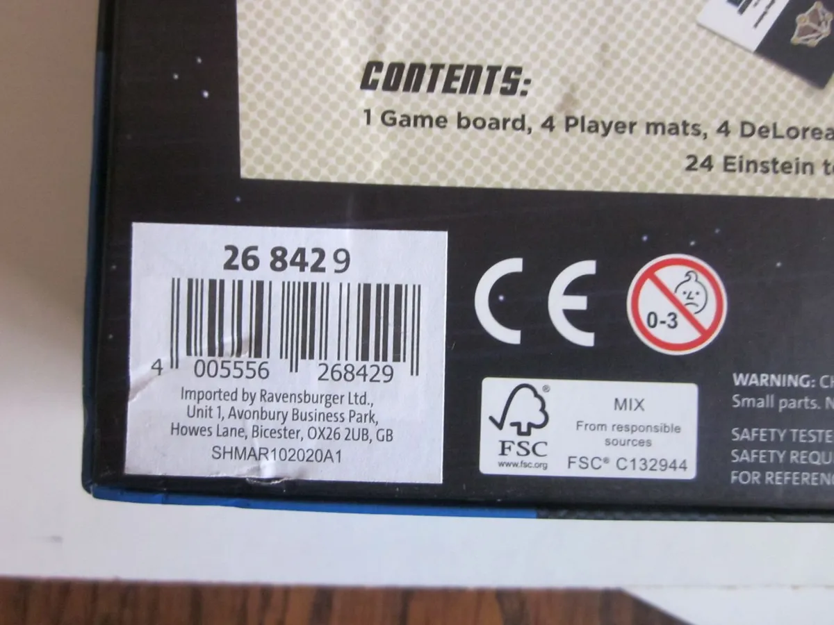 New Back To The Future Board Game - Image 4
