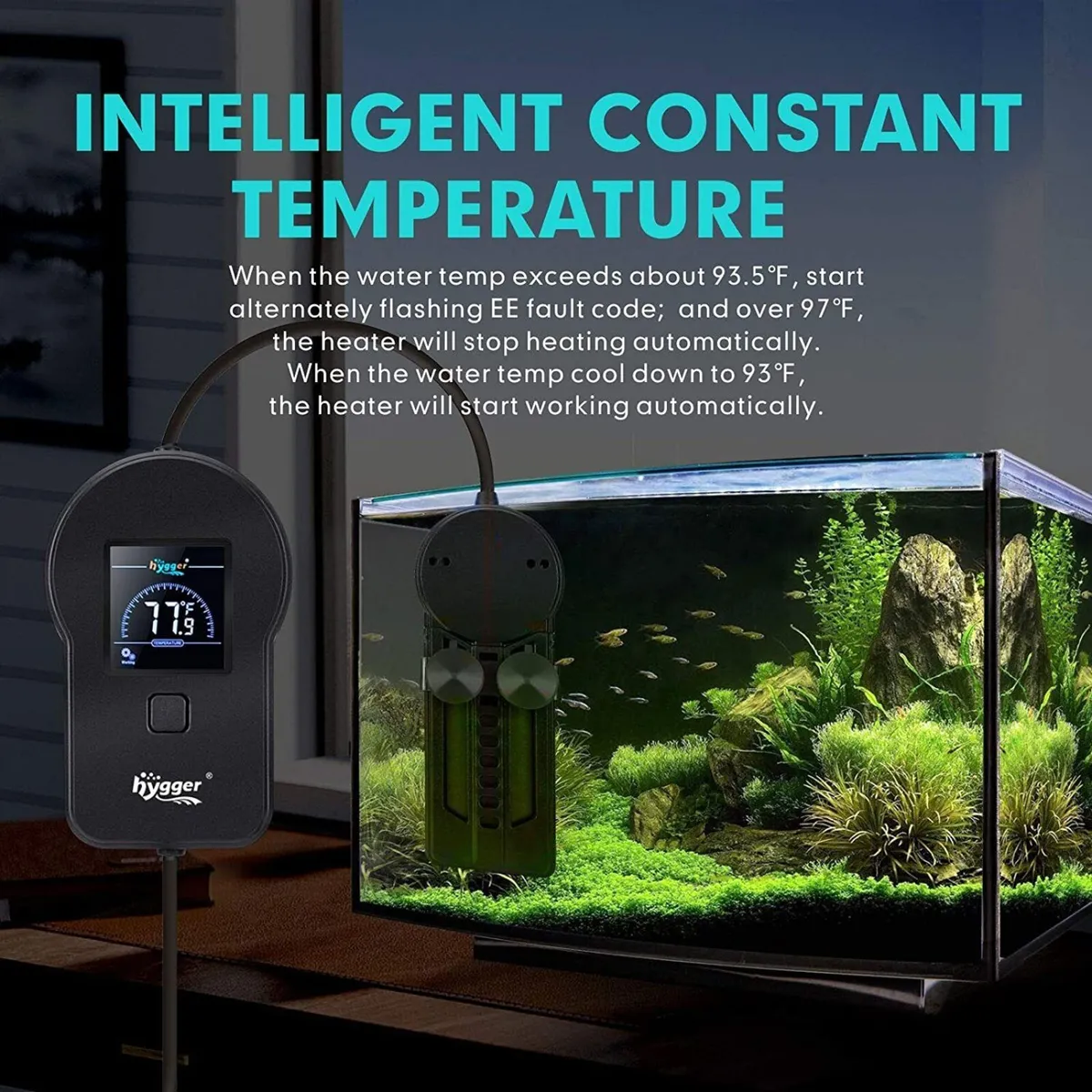 Underwater Aquarium Water Heater, 800W - Image 3