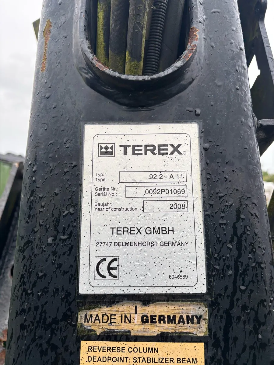 Atlas Terex crane 2008 - Image 2
