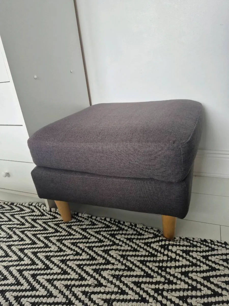 Square Ottoman/ Footstool - Image 2