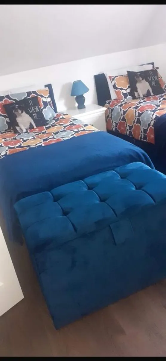 Single bed & headboard - Image 2