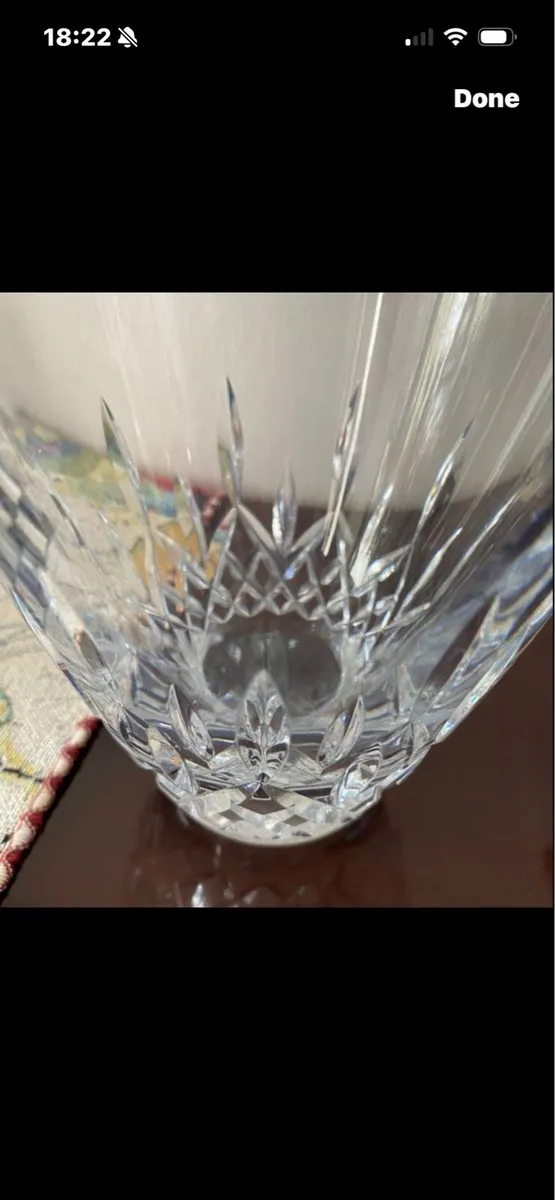 Waterford Crystal Lismore Essence Angular Vase - Image 3