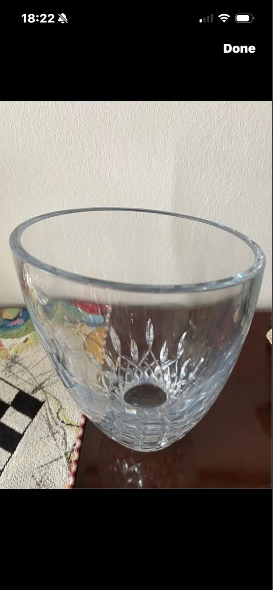 Waterford Crystal Lismore Essence Angular Vase - Image 4