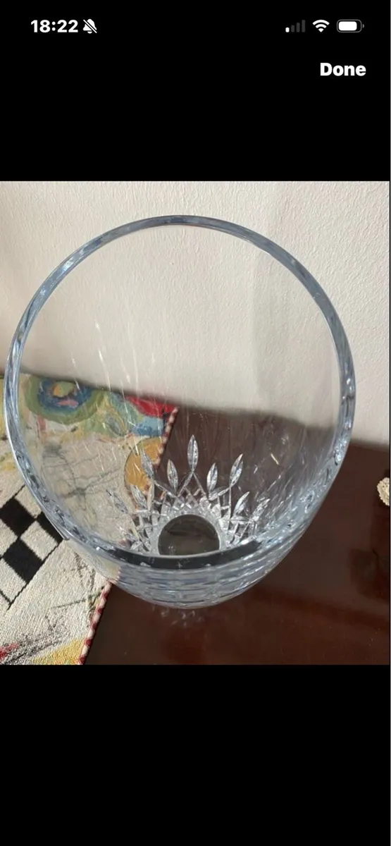 Waterford Crystal Lismore Essence Angular Vase - Image 2