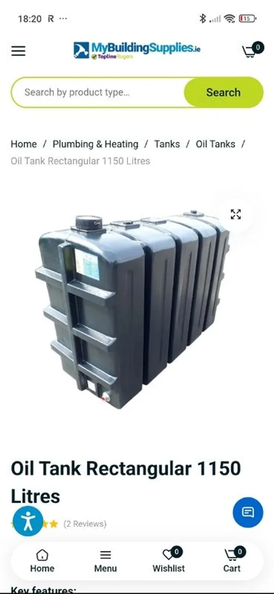 1150ltr oil tank,brand new - Image 1