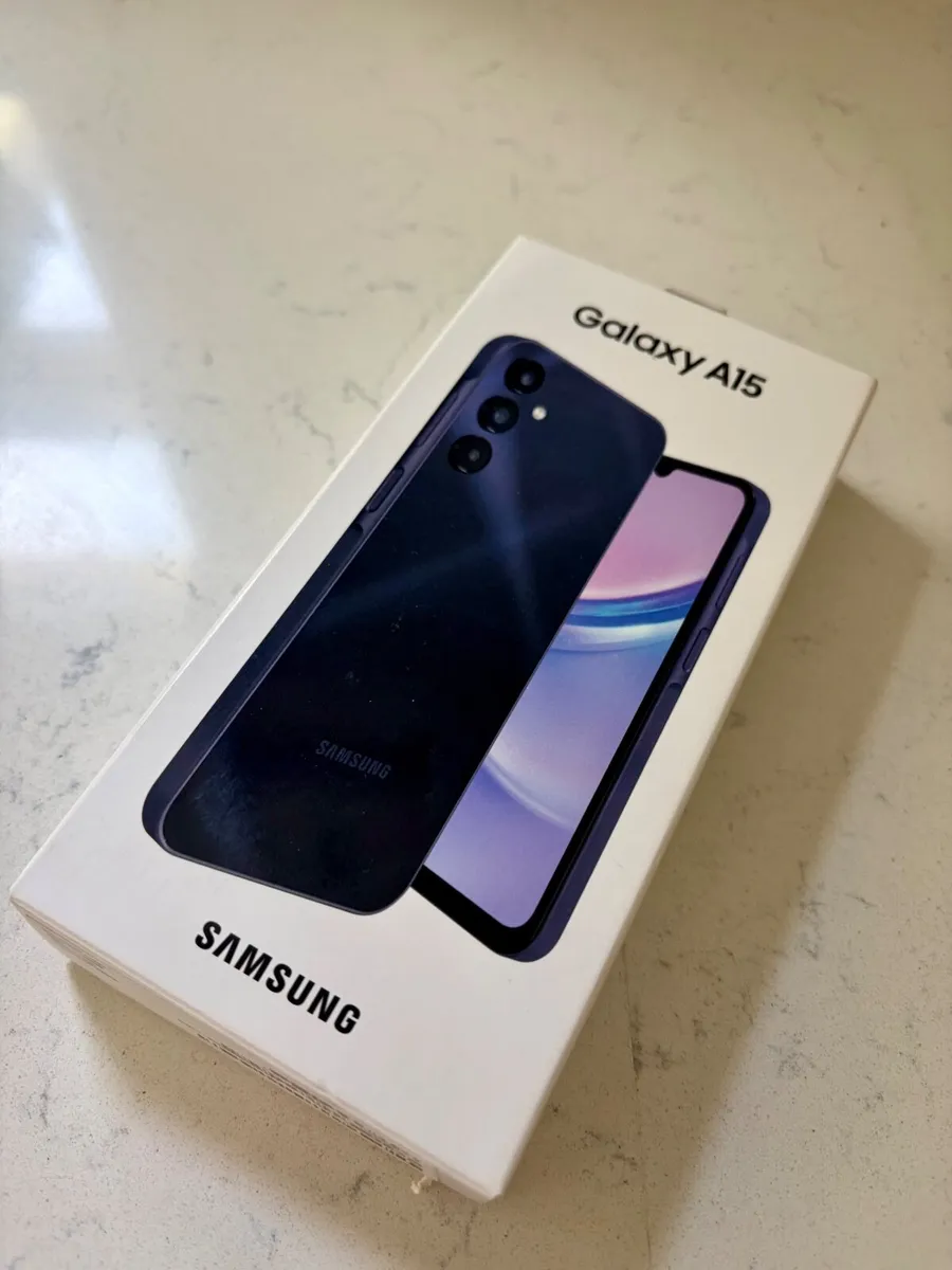 Samsung A15 black phone - Image 1